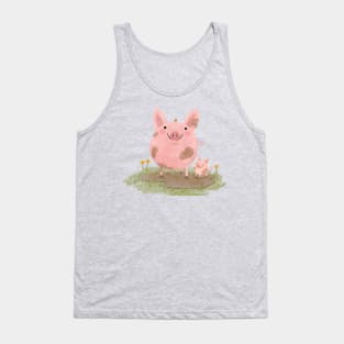 Piggies in a Mud Puddle Tank Top